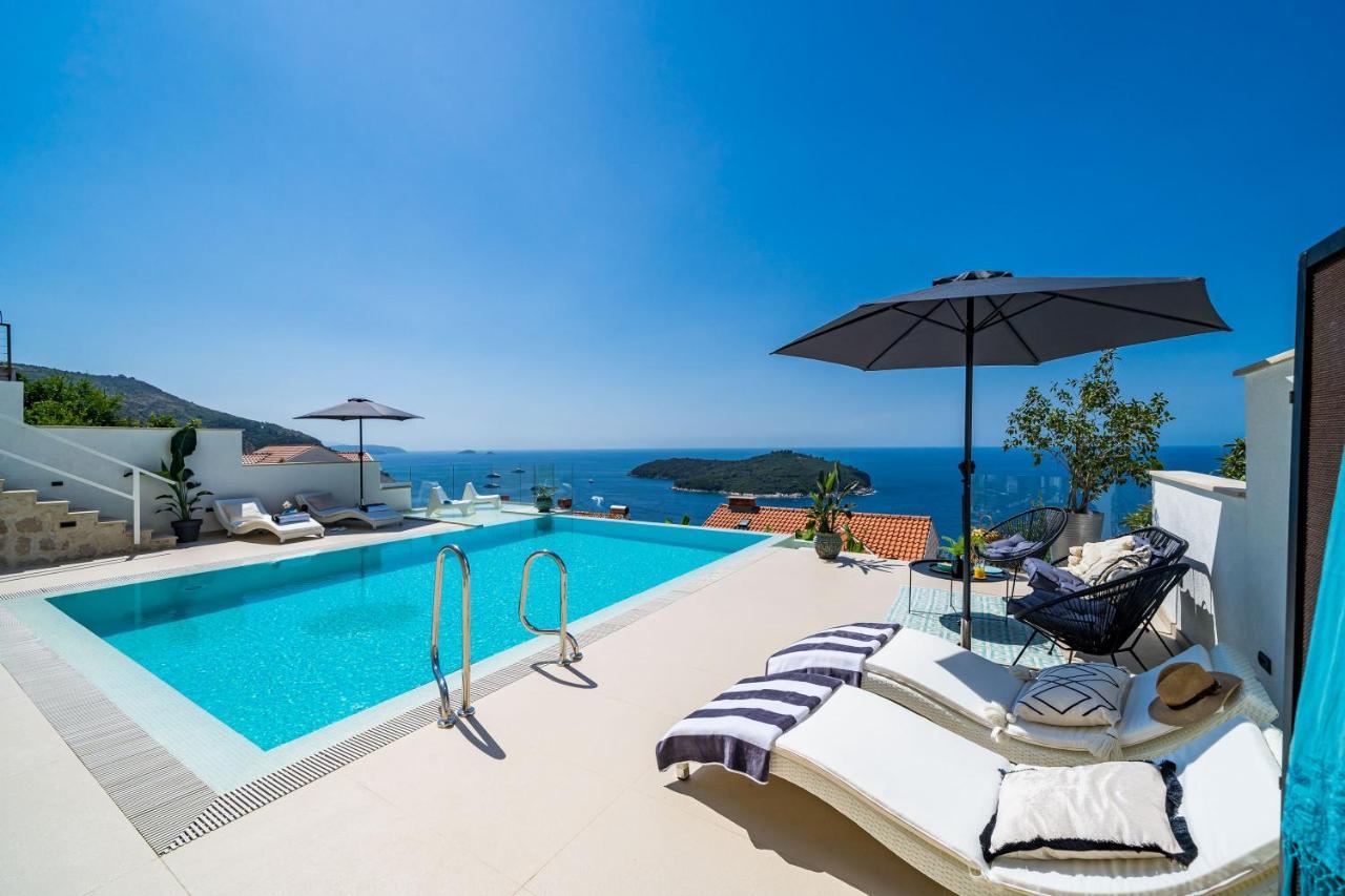 Apartmán Cosy Loft W Private Pool & Patio Dubrovník Exteriér fotografie