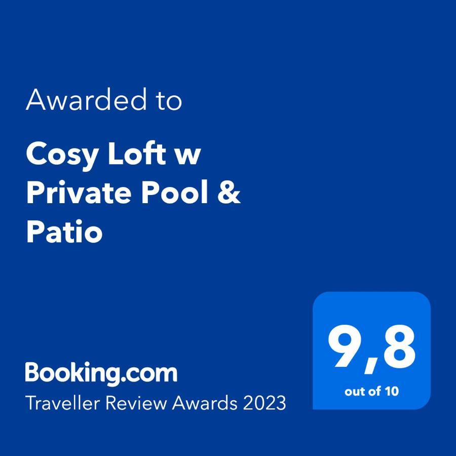 Apartmán Cosy Loft W Private Pool & Patio Dubrovník Exteriér fotografie